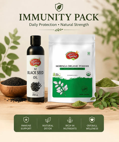 IMMUNITY PACK – Black Seed Oil + Moringa Powder Bundle NZ