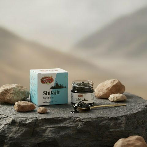 Shilajit Resin NZ (Authentic, Lab-Tested) — Himalayan Fulvic Mineral Resin Nature's Basket - NZ