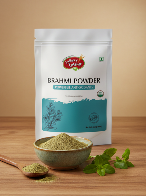 Organic Brahmi Powder NZ (227g) — Traditional Bacopa for Mental Clarity
