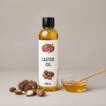 Castor Oil NZ — 100% Pure, Cold-Pressed & Hexane-Free (200ml) Nature's Basket - NZ
