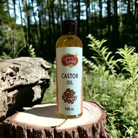 Nature's Basket NZ Castor Oil 200ml - Cold Pressed and Hexane Free - Nature's Basket - NZ