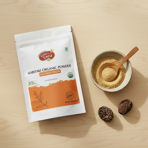 Organic Haritaki (Harad) Powder 227g NZ – USDA Certified Ayurvedic Herb