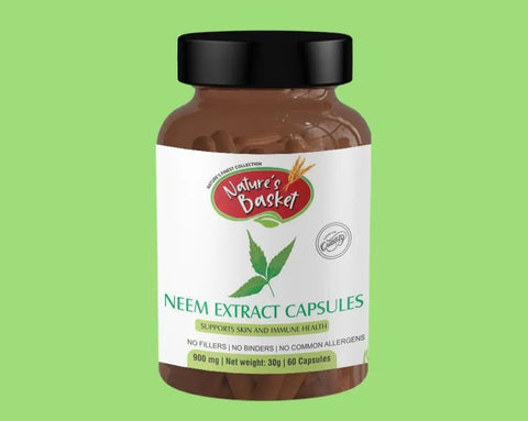 Neem Extract 900mg 60 - Nature's Basket - NZ