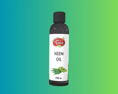 Neem Oil 200ml - 100% Pure & Natural Neem Oil - Nature's Basket - NZ