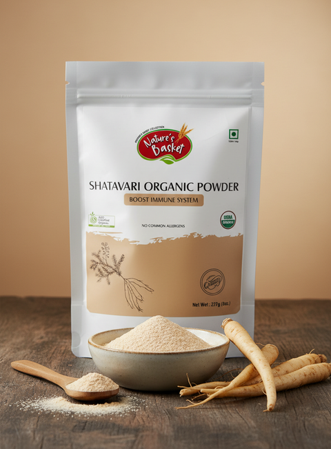 Organic Shatavari Powder NZ (227g) — Premium Ayurvedic Root
