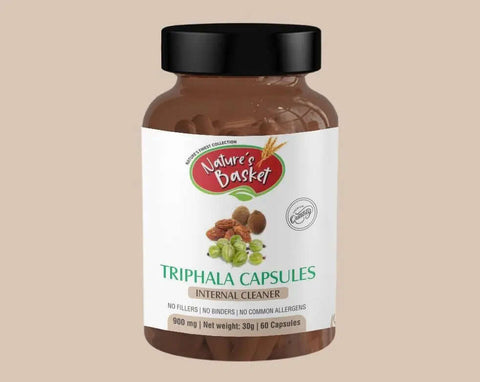 Nature's Basket Triphala Capsules 900mg 60pcs - Nature's Basket - NZ