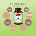 Nature's Basket NZ Spirulina Capsules – Supercharge Cellular Health and Joint Comfort - Nature's Basket - NZ