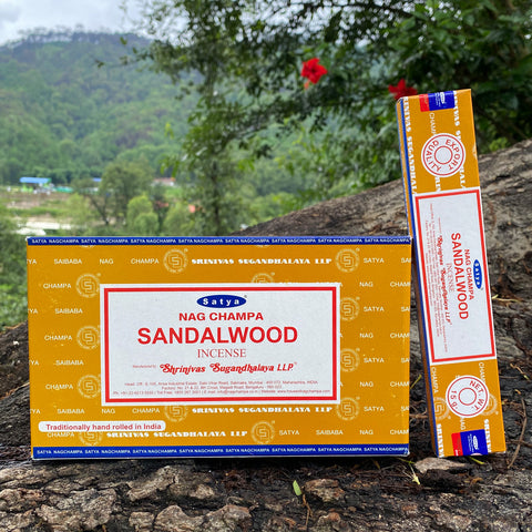 15g Satya Incense Sticks – Lavender, Agarbatti, White Sage & Sandalwood