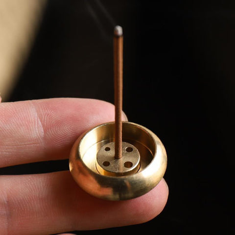 Brass Incense Holder Collection – Multi Hole &amp; Gourd Style Mini Incense Burners