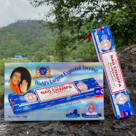 15g Satya Incense Sticks – Lavender, Agarbatti, White Sage & Sandalwood