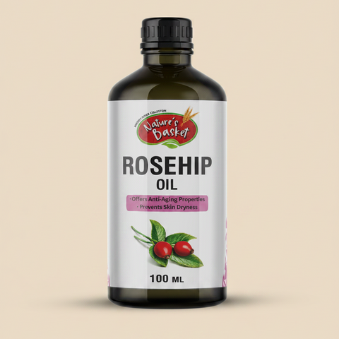 Pure Rosehip Oil NZ (100ml) — Cold-Pressed Facial Oil