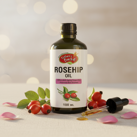 Pure Rosehip Oil NZ (100ml) — Cold-Pressed Facial Oil